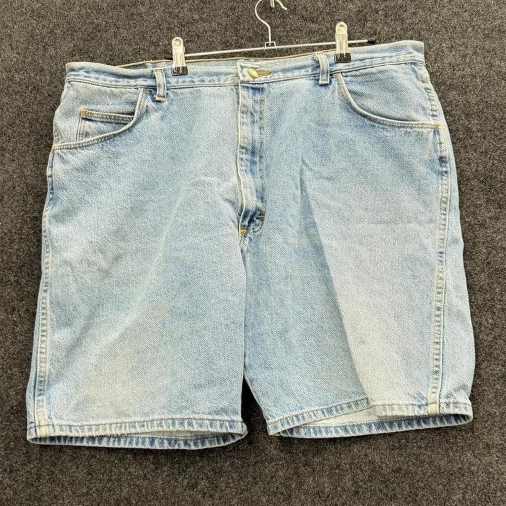 Wrangler Denim Jorts Men's 38/40 Light Wash Vintage Carpenter Shorts